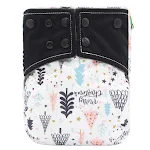 Fraldas de pano de bolso de bambu com carvão ativado para bebês, laváveis e à prova de vazamentos, para conforto e praticidade. — foto 19