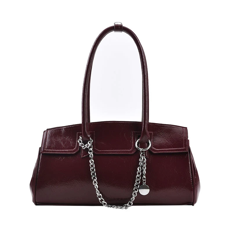 Corrente metálica retrô de PU, tendência, personalidade, legal, elegante e simples. Adicione um toque de estilo moderno e descolado ao seu visual. — foto 6