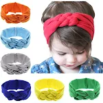Faixa de cabelo para bebê com nó chinês, macia e elegante, perfeita para fotos. Tecido suave, ideal para ocasiões especiais e uso diário, confortável para o bebê. — foto 1