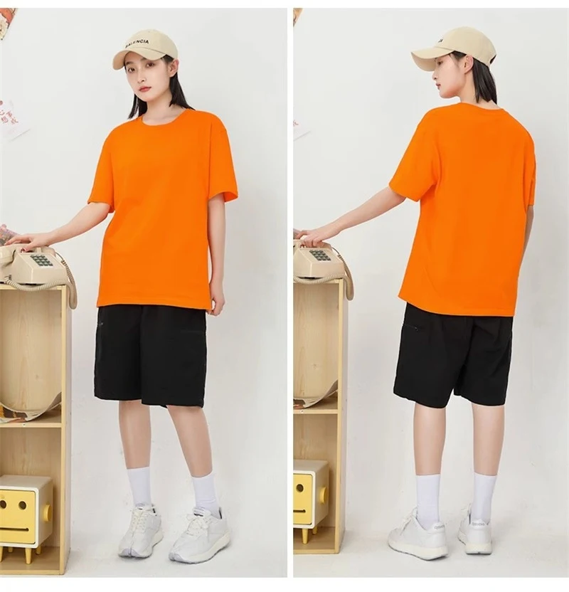 Title 8, Cotton Round Neck Short Sleeve Overalls Adverti...