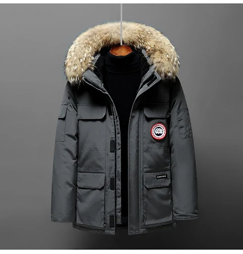 Title 5, Winter Mens Mid-length Couple Outdoor Jacket p...