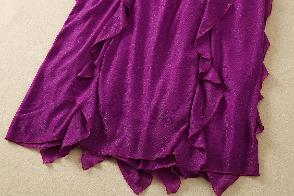 Title 23, Heavy Industry Ruffled Spaghetti Straps Dress