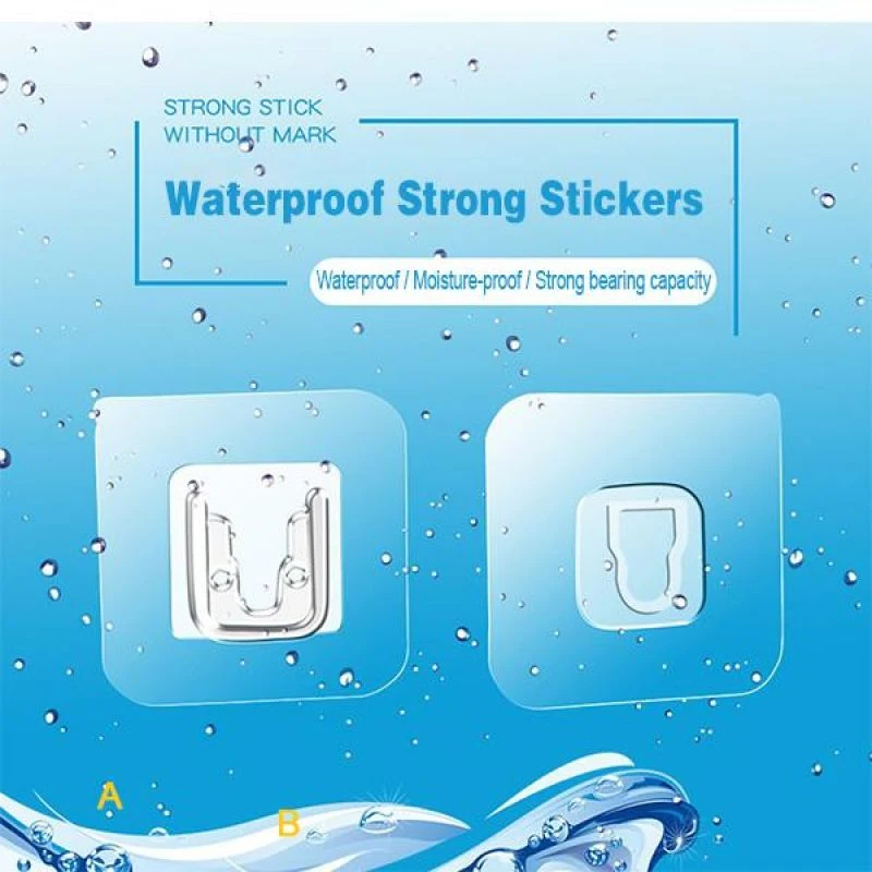 Waterproof bathroom and kitchen hook, strong adhesive, easy installation, perfect for hanging towels, robes, and kitchen — photo 3