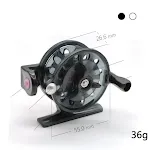 Carretilha de pesca no gelo para inverno com plástico aliviador de força Pescaria suave e eficiente em condições extremas — foto 8