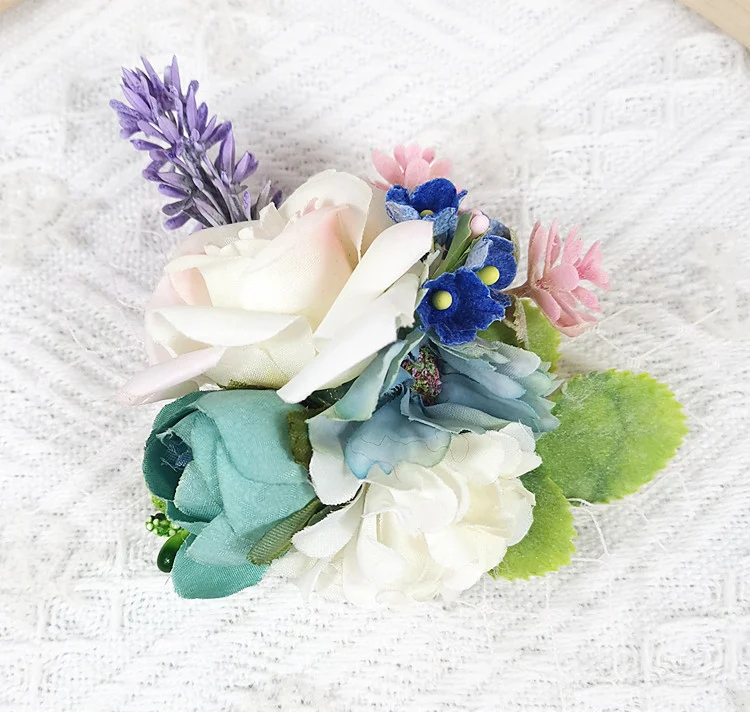 Title 2, Elegant Pastoral Lace Hair Ornament With Bow Ha...