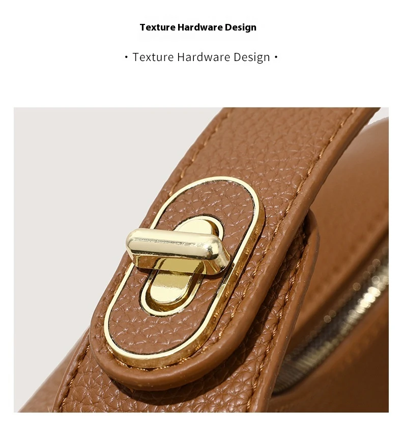 Title 15, Bolsa crossbody de couro macio grande capacidad...
