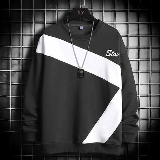 Title 6, Round neck hooded sweatshirt