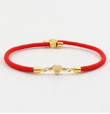 Acessório Aço Titânio Coração com 26 Letras e Pulseira Fio Milão. Personalize seu estilo com este pingente elegante e único. — foto 5