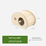 Hamster Landscaping Fence Ladder Arch Bridge Toy Decoration Kit. Enhance your hamster's habitat with this fun, interacti — photo 7