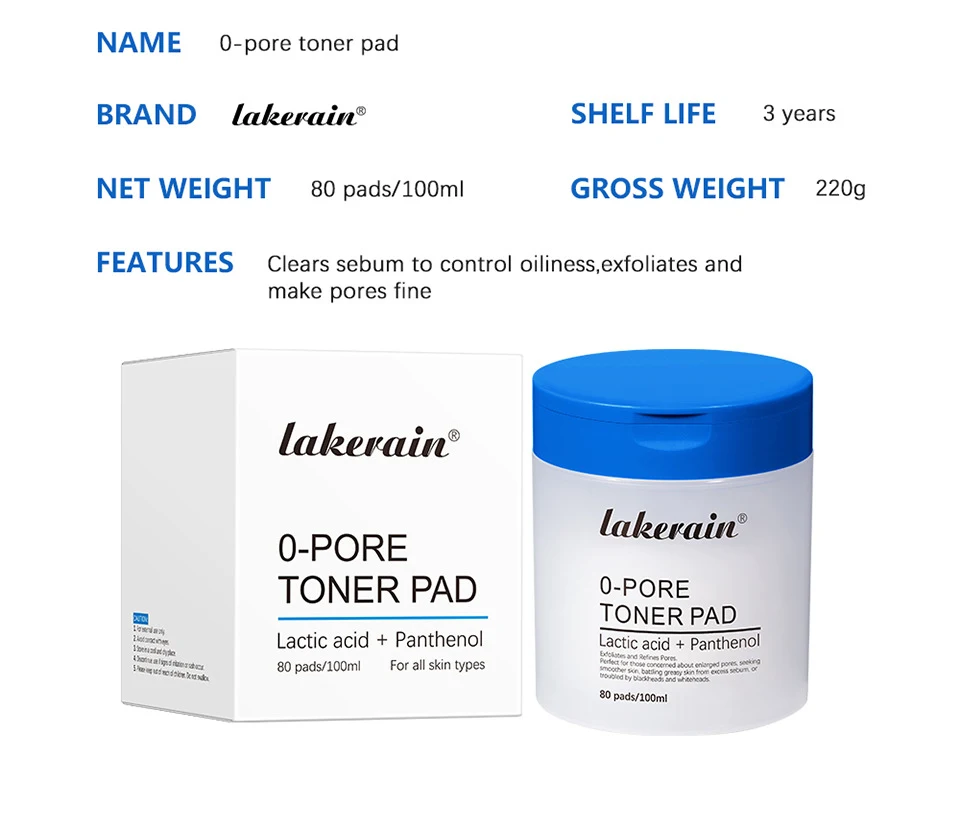Title 1, Zero Pores Salicylsäure Wattepads für die Gesic...