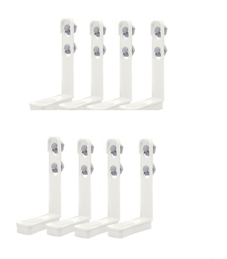 Sheet retaining clips keep your sheets secure. Easy to use, non-slip sheet holders for a smooth bed and a comfortable, u — photo 2