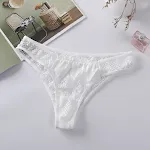 Braguitas de encaje transparentes con cortes, perfectas para una sensación sensual y cómoda, resaltando tu feminidad y elegancia. — foto 6