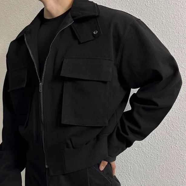 Title 1, Jaqueta Casaco Masculino de Design Sofisticado,...