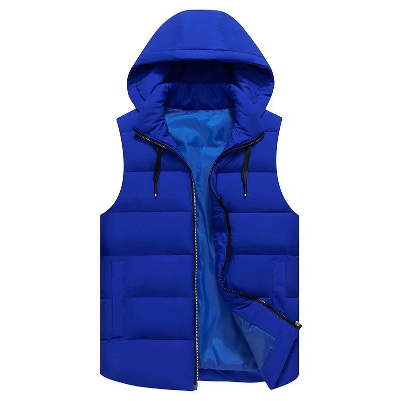 Autumn and Winter Waistcoat Work Clothes Printing Team Work Vest. Durable and comfortable work vest, perfect for team un — photo 2