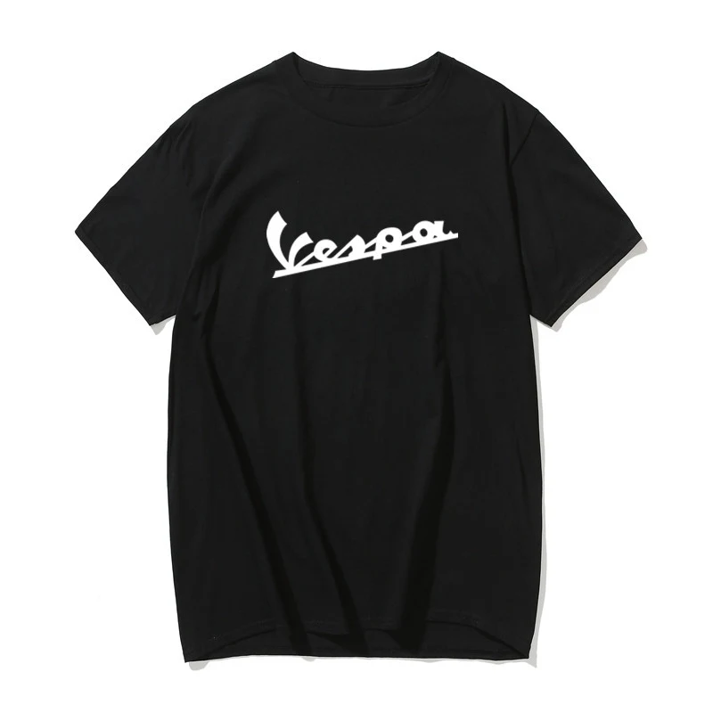 Camiseta Vespa Fashion Casual Estampada Manga Curta Desfrute do conforto e estilo com esta camiseta de manga curta, perfeita para um visual casual e moderno. — foto 1
