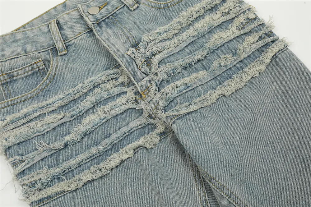 Title 4, Niche Loose Denim Trousers Mens Design Sense C...
