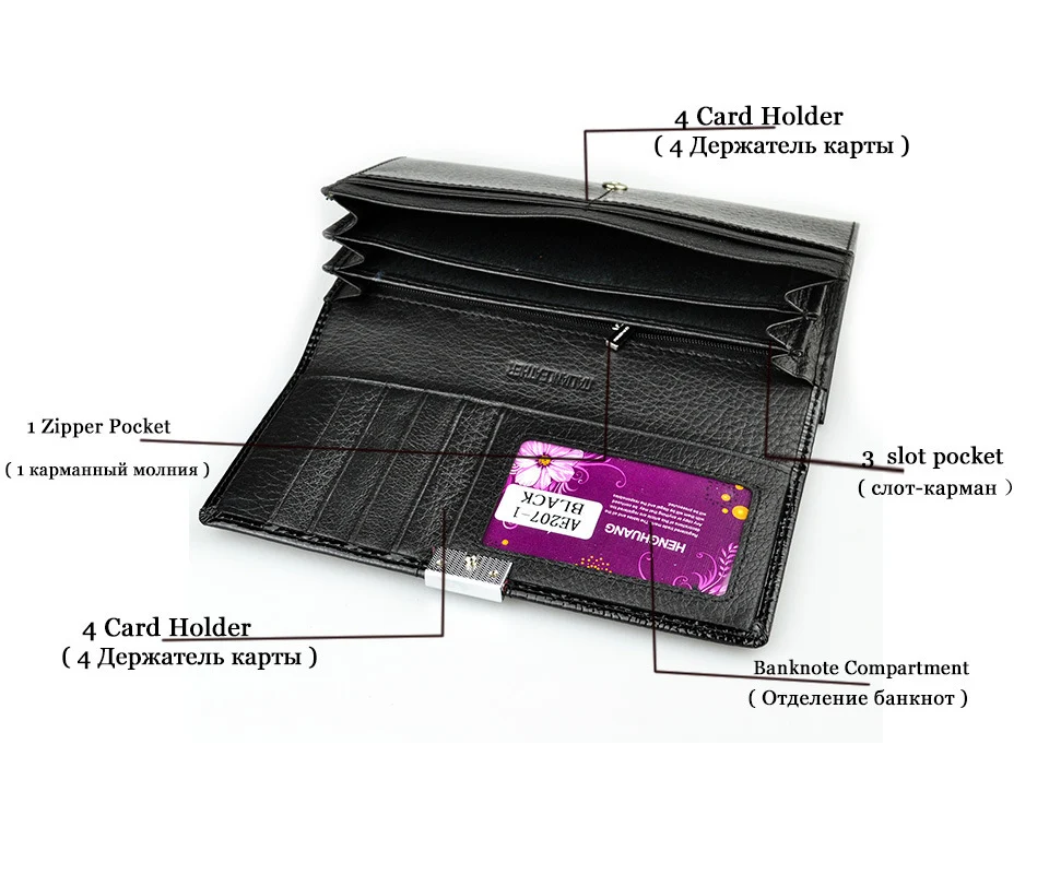 Title 8, Womens leather wallet coin purse, a stylish an...