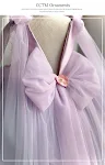 Vestido Tutu de Tule com Bordado Infantil Perfeito para Festas de Aniversário e Eventos Especiais Design Encantador e Confortável — foto 4