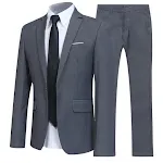 Terno coreano masculino de duas peças com corte ocidental. Combine sofisticação e estilo! Perfeito para eventos formais e causar uma ótima impressão. — foto 5