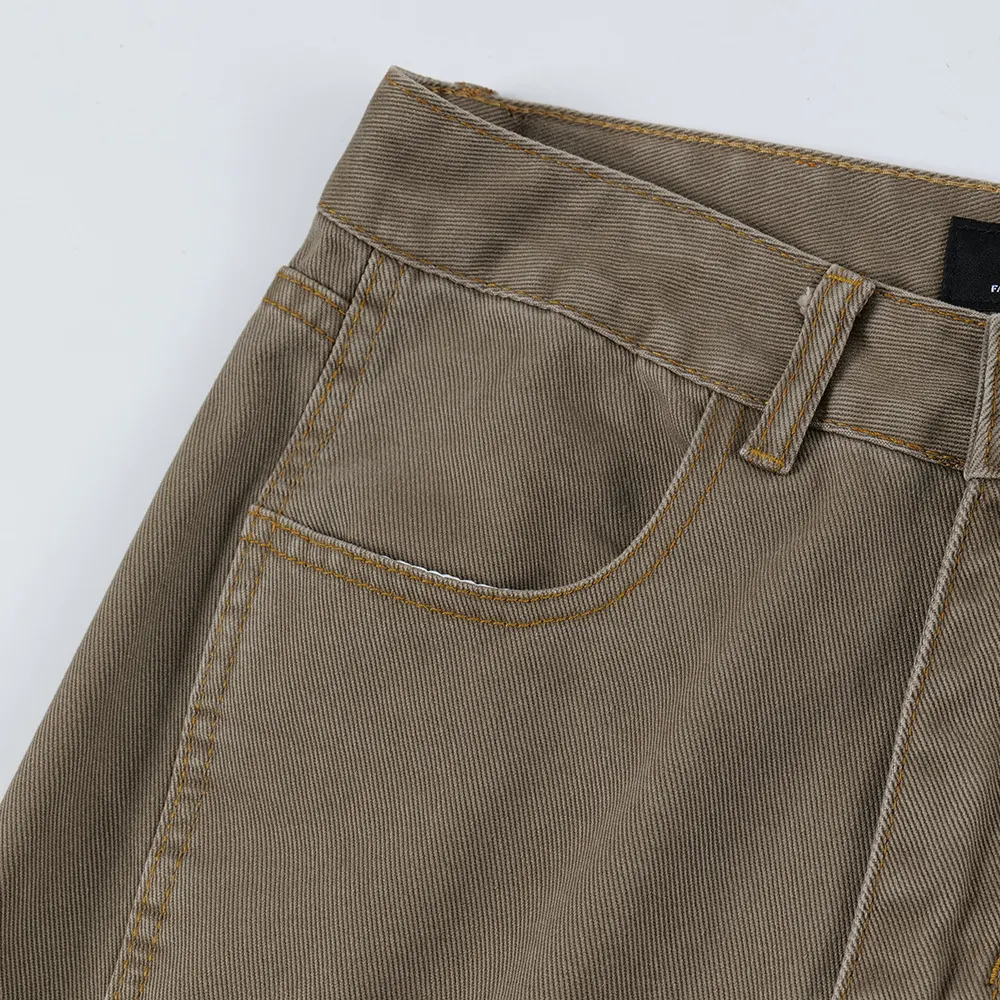 Men's Loose Cargo Washed Casual Jeans, providing comfort and style for everyday wear. Enjoy the relaxed fit and versatil — photo 20