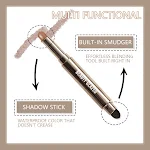 10-Color Electroplated Pearlescent Double-Headed Smudger Highlight Achieve a Radiant Glow and Effortless Blending for a — photo 2