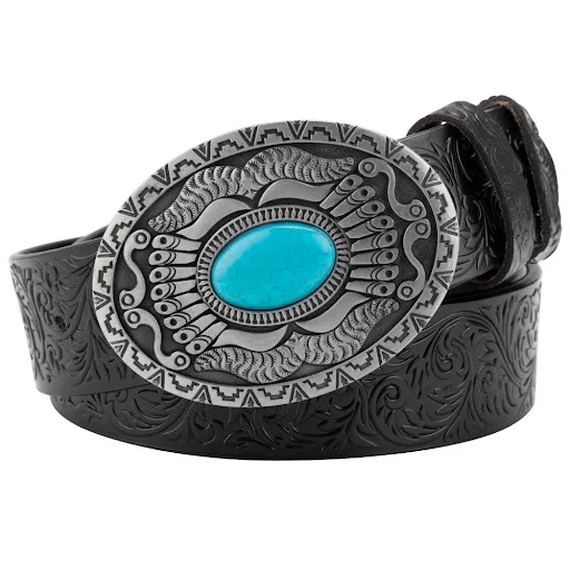 Title 7, Embossed Womens Decorative Belt European And A...