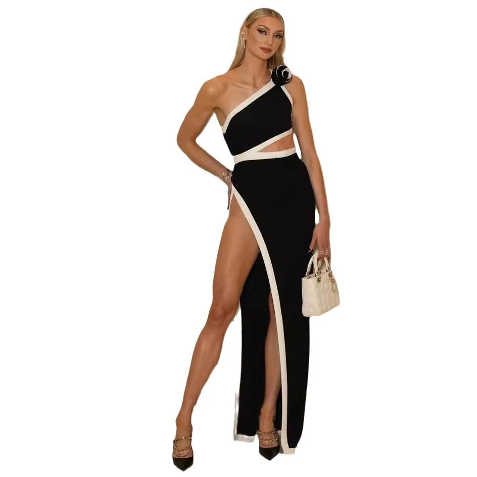 European and American Shoulderless Bandage Dress. Enhance your figure with this stunning bodycon dress, perfect for part — photo 4