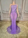 Vestido sereia elegante e sexy sem costas e sem marcas, realça sua silhueta com sofisticação e sensualidade, ideal para eventos especiais. — foto 4