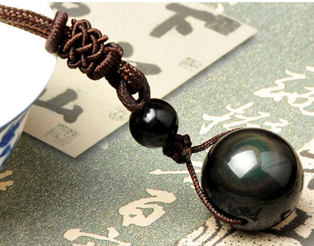 Obsidiana Collar Celestial Eye — foto 10