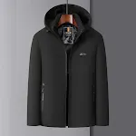 Casaco Acolchoado de Algodão Espesso Masculino Roupa de Algodão Quente Jaqueta para Inverno Conforto e Calor Ideal para o Frio — foto 2