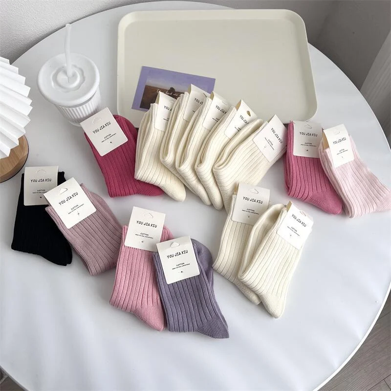 Title 5, All-matching Ins Trendy Solid Color Pile Style ...