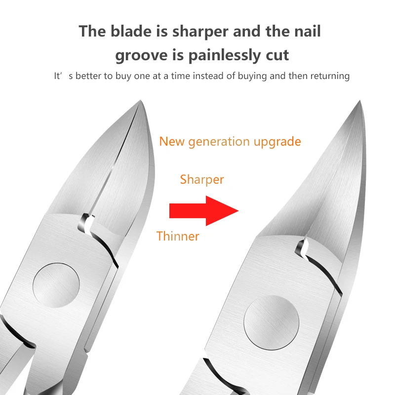 Title 6, Professional Nail Art Nail Clippers Oblique Mou...