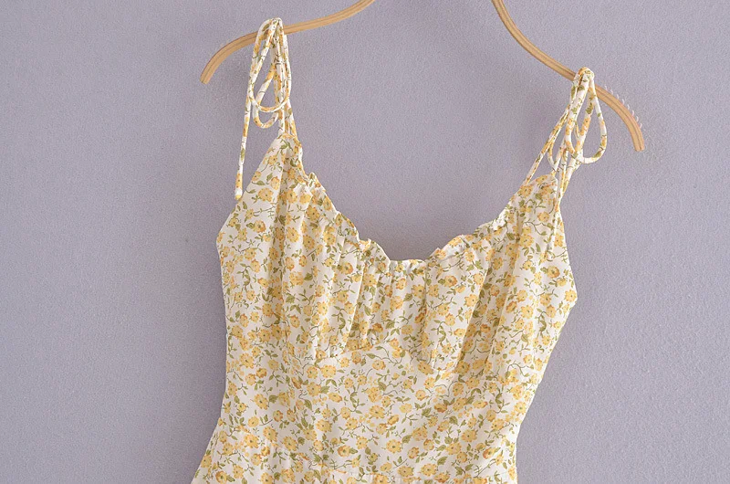 Title 5, Vestido feminino floral vintage francês, charme...