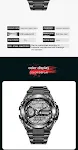 Impermeable deportes electrónicos de cuarzo relojes Tendencias comerciales Mira multifunción — foto 7