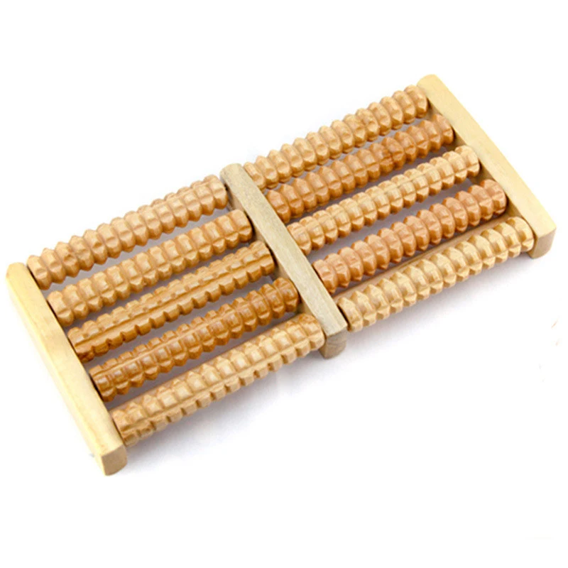 Title 5, Multifunctional Solid Wood Foot Massage Wheel R...
