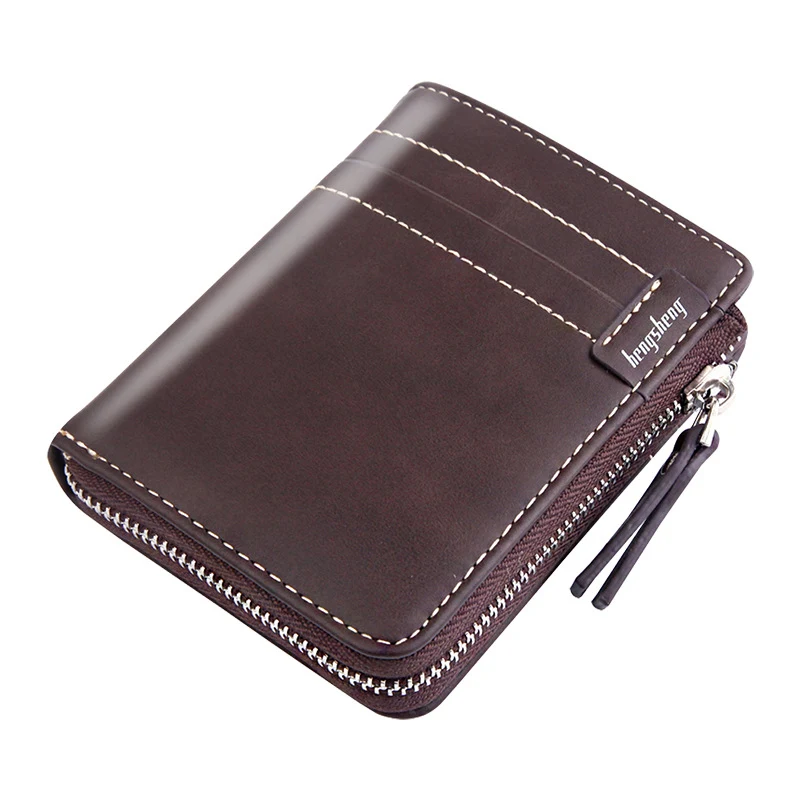 Title 4, Mens Wallet Short Retro Zipper Dollar. A class...