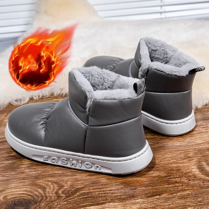 Title 6, Winter Fleece gevoerde warme "Brood" schoenen h...