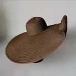 Chapéu de Palha Feminino Dobrável com Aba Super Grande para Praia. Proteção solar elegante e prática para seus dias de sol. — foto 30