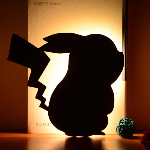 Title 14, LED Animal Dog Cat Shape Night Light with Sound...