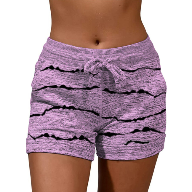 Title 6, Casual sports yoga shorts, tight waist, stretch...