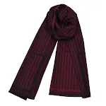 Double-sided thick warm Korean men's knitted scarf, perfect for winter, provides comfort and style, a must-have accessor — photo 7