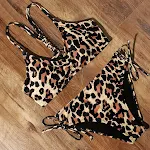 High Waist Bikini Leopard Dames Push Up Badpak Figuurcorrigerend & Sexy Luipaardprint Comfortabel en stijlvol voor strand en zwembad Optimale ondersteuning — foto 19