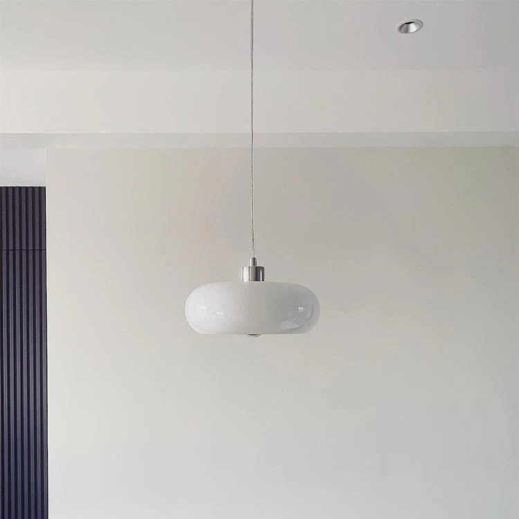 Title 5, Luminária pendente de ovo de torta Bauhaus bran...