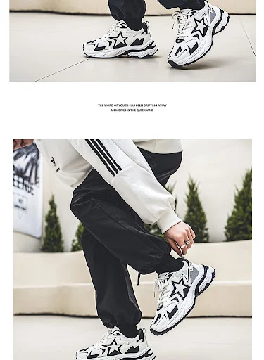 Title 6, Thick Bottom Fashion Trend Casual Daddy Shoes