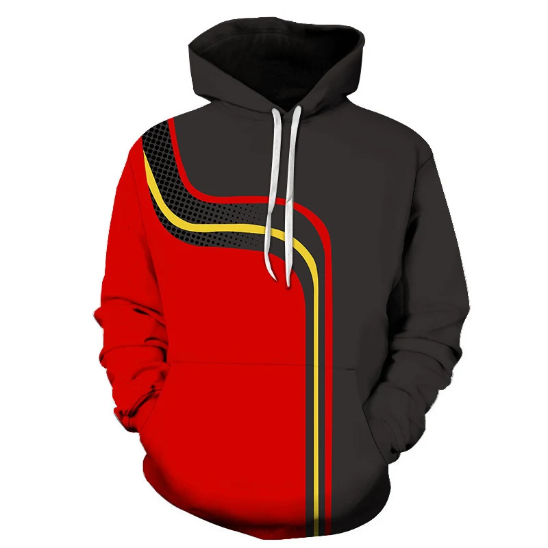 Moletom 3D com transferência térmica masculino, conforto e estilo. Design moderno e respirável, ideal para o inverno, perfeito para o frio e aquecido. — foto 11