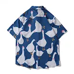 Camisa de manga cinco para hombre holgada y extragrande, chaqueta fina. Ideal para un estilo casual y cómodo, perfecta para capas ligeras. — foto 4