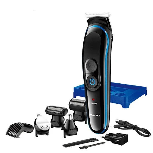 Title 4, Aparador de cabelo elétrico 5 em 1 para homens....