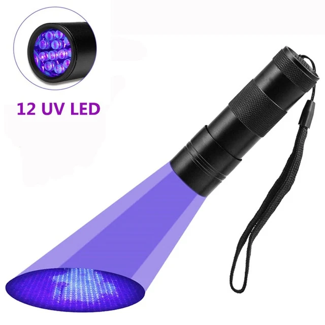 Title 4, Ultraviolet Black Light Flashlight for stain de...