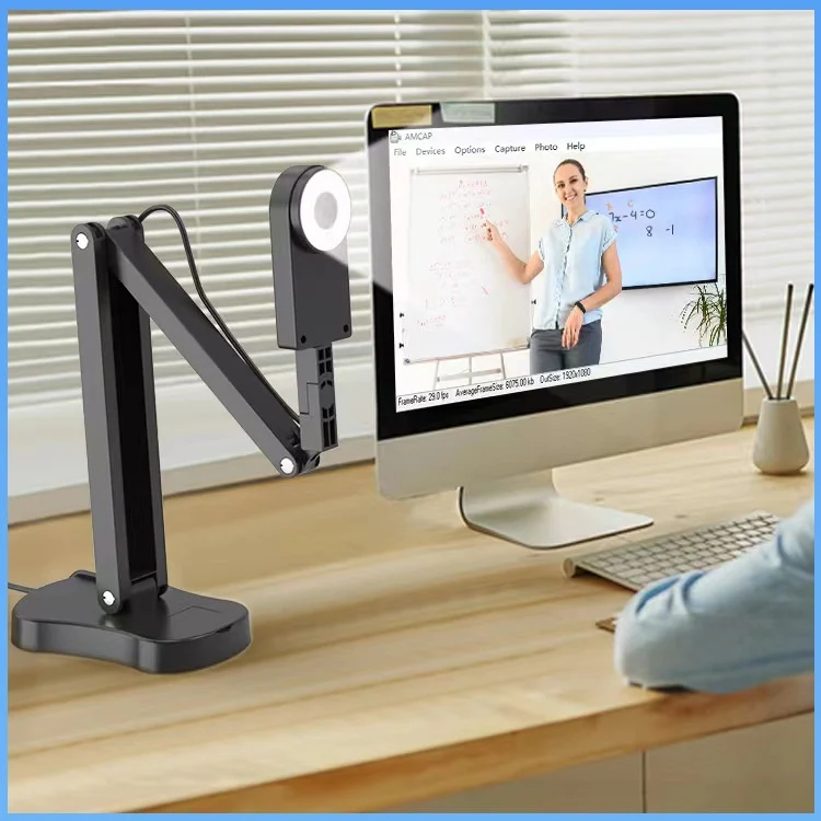 Computer Webcam with Microphone Photography Video Equipment. Enjoy clear video calls and create quality content with thi — photo 9