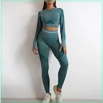 Dark green suit long